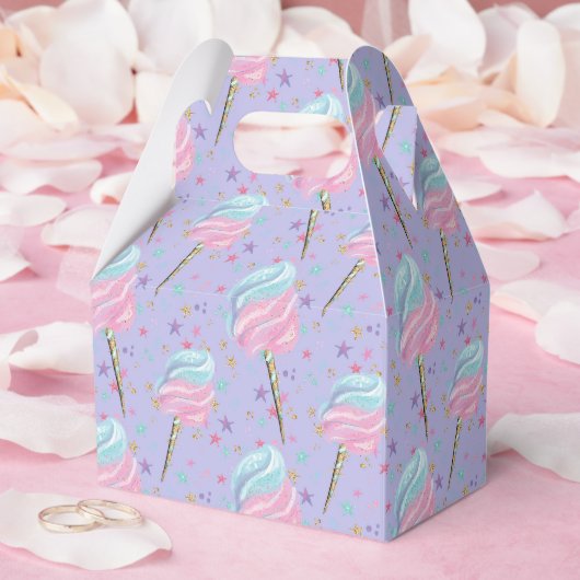 飴と砂糖のパターン フェイバーボックス (ウェディング)