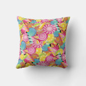 飴オートクチュールバルミツワーデコール背景枕 クッション (裏面)