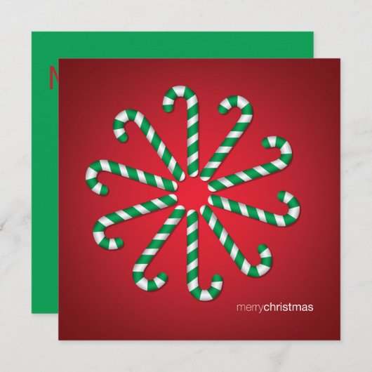 飴杖の輪 招待状 (正面/裏面)