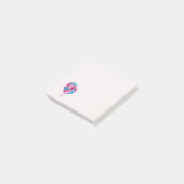 飴棒つきキャンデー水彩甘美な芸術 ポストイット (アングル)