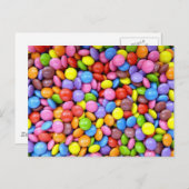 飴：カラフル菓子 ポストカード (正面/裏面)