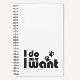 飼いたいおもしろい事をする ノートブック