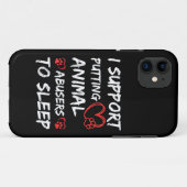 飼い主の方々が飼い犬の猫寝をサポート Case-Mate iPhoneケース (裏面(横))