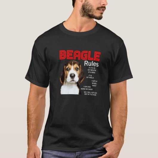 飼い主の規則1 Tシャツ (正面)