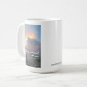 飼い慣らされていない女性（本の表紙）マグカップ。 コーヒーマグカップ (正面左)