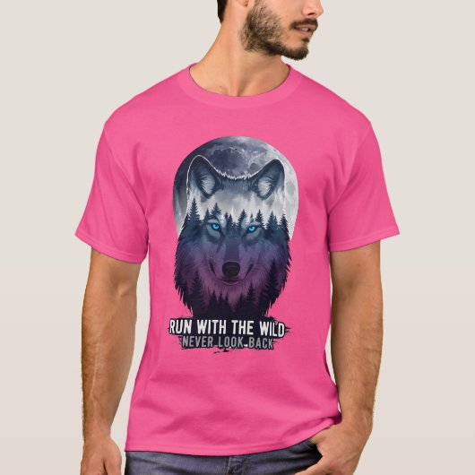 飼い慣らされていない目 Tシャツ (正面)