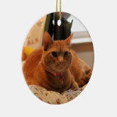 飼い慣らす猫 セラミックオーナメント (右)