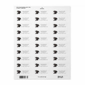 飼い犬が愛玩動物を育てるステッキ・コルソ ラベル (フルシート)