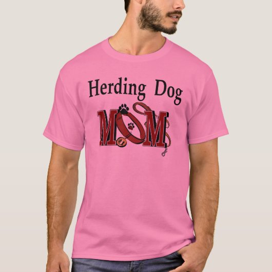 飼い犬のお母さんプレゼント Tシャツ (正面)