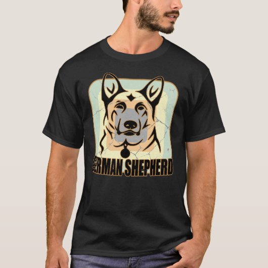 飼い犬の飼い主ペット Tシャツ (正面)
