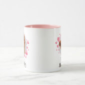 飼い犬の飼い猫ペットカスタムが大好き マグカップ (中央)