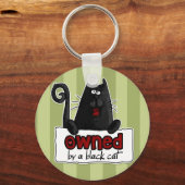 飼い猫 キーホルダー (正面)