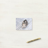 飼い猫 ポストイット (デスク上)