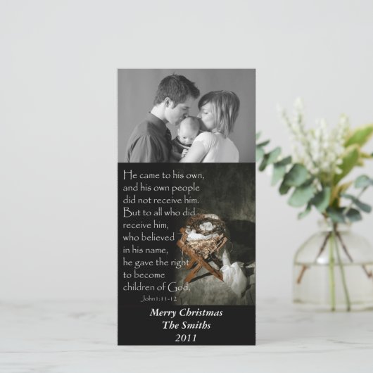 飼い葉桶そしてイバラの冠… シーズンカード (スタンド正面)