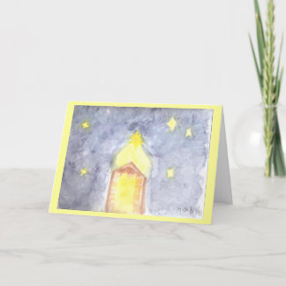 飼い葉桶で遠くに シーズンカード