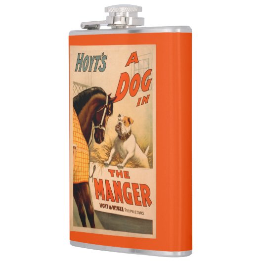 飼い葉桶の劇場ポスターのHoytのA犬 フラスク (左)