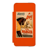 飼い葉桶の劇場ポスターのHoytのA犬 Incipio iPhoneウォレットケース (フォリオ 正面)