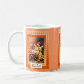 飼い葉桶の小さい天使 コーヒーマグカップ (左)