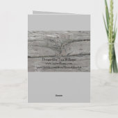 飼ユニーク主のペット誕生日フォトドッグ猫文字 カード (裏面)