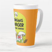 飼料用Tシャツ カフェラテマグ (右アングル)