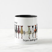 飼熱狂するい主 マグカップ (中央)