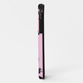 飼育ブラックスタリオンパーソナライズされた Case-Mate iPhoneケース (裏面/左)