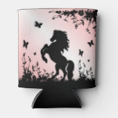 飼育ブラックスタリオンピンク 缶クーラー (正面)