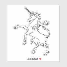 飼育ユニコーン シール