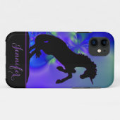 飼育ユニコーン(フラクタル44) Case-Mate iPhoneケース (裏面(横))