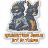 飼育動物tシャツ シール (正面)