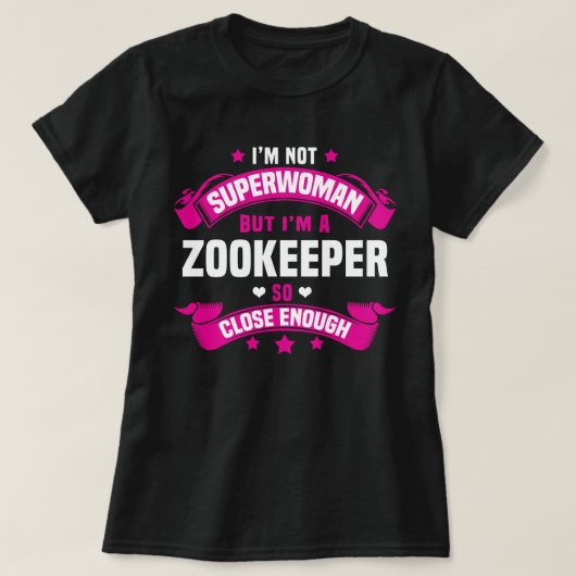 飼育員 Tシャツ (デザイン正面)