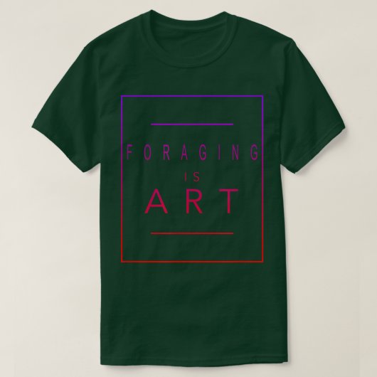 飼育費は美術品の飼育美趣味 Tシャツ (デザイン正面)