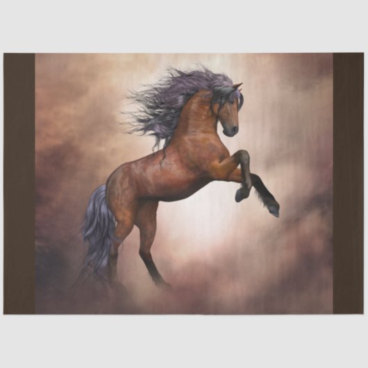 飼育馬ティッシュペーパー 薄葉紙 (正面)