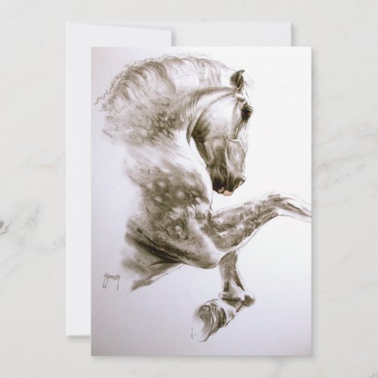 飼育馬招待状 招待状 (正面)