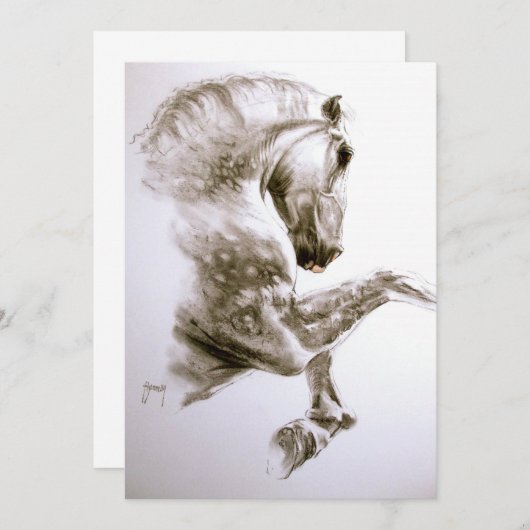 飼育馬招待状 招待状 (正面/裏面)