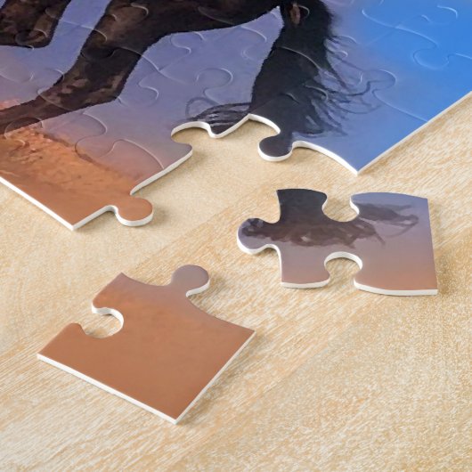 飼育馬 ジグソーパズル (側面)