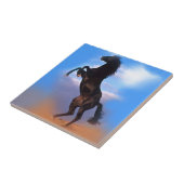 飼育馬 タイル (側面)