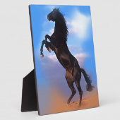 飼育馬 フォトプラーク (側面)