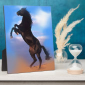 飼育馬 フォトプラーク (側面)