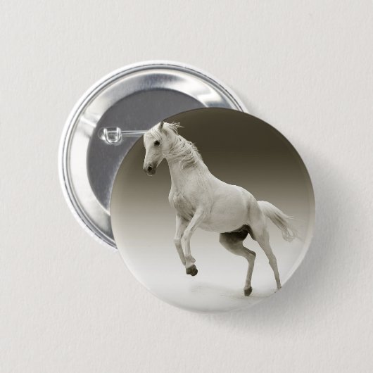 飼育馬 缶バッジ (正面&裏面)