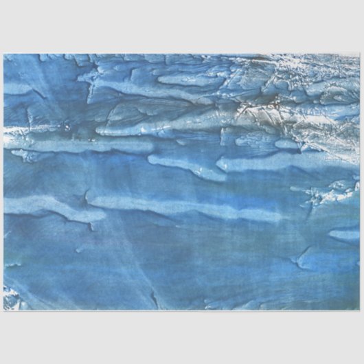 飽和青色水色 薄葉紙 (正面)