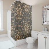 飾お使いのバスルームクラシックバイダマスクシームレス シャワーカーテン (インサイチュ)