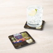 飾られたイースターエッグのアートプリント コースター (右側)