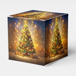 飾られたクリスマスツリー フェイバーボックス
