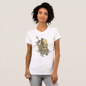 飾られた馬ライトTシャツの花の騎士 Tシャツ (正面フル)
