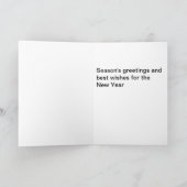 飾られるポーツマス港ライト シーズンカード (内部)