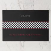 飾りはっきりした付きテーブルデコール ペーパーパッド (正面)