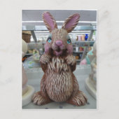 飾りウサギ ポストカード (正面)