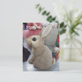 飾りウサギ ポストカード (スタンド正面)