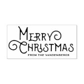 飾りカスタムメリークリスマスラバーアートスタンプ ラバースタンプ (インプリント)